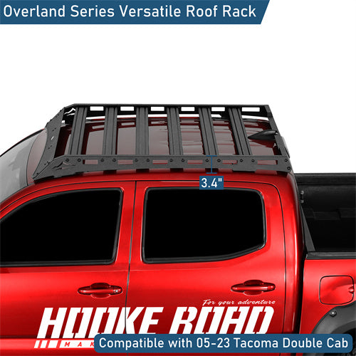 Road Trip Versatile Roof Rack For 2005-2023 Toyota Tacoma Double Cab -u4222-3