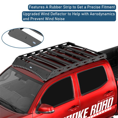 Road Trip Versatile Roof Rack For 2005-2023 Toyota Tacoma Double Cab -u4222-6