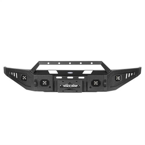 Rock Crawler Full-Width Front Bumper For 2015-2017 Ford F-150 - Ultralisk4x4-u8280-13