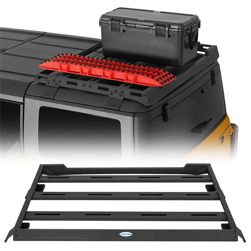 Rear Half Roof Rack For 2021-2025 Ford Bronco 4 Doors Hardtop - Ultralisk4x4