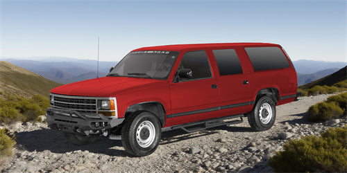 Nerf Side Step Bars For 1992-1999 Chevy Suburban (Excluding K2500 Suburban) - Ultralisk4x4