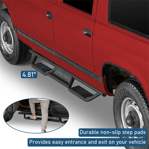 Nerf Side Step Bars For 1992-1999 Chevy Suburban (Excluding K2500 Suburban) - Ultralisk4x4