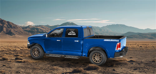 Off Road Side Step Bars For 2009-2018 Ram 1500 & 2019-2024 Ram 1500 Classic & 2010-2024 Ram 2500/3500 Crew Cab - Ultralisk4x4