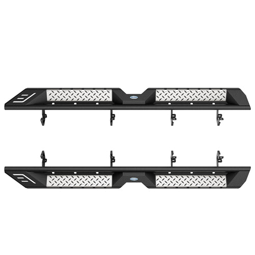 Nerf Side Step Bars For 2007-2018 Chevy Silverado/GMC Sierra 1500 | Crew Cab; 2007-2019 Chevy Silverado/GMC Sierra 2500 HD 3500 HD | Crew Cab - Ultralisk4x4