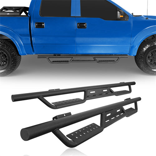 Running Boards Drop Side Steps Bar(09-14 Ford F-150 SuperCrew) - ultralisk4x4