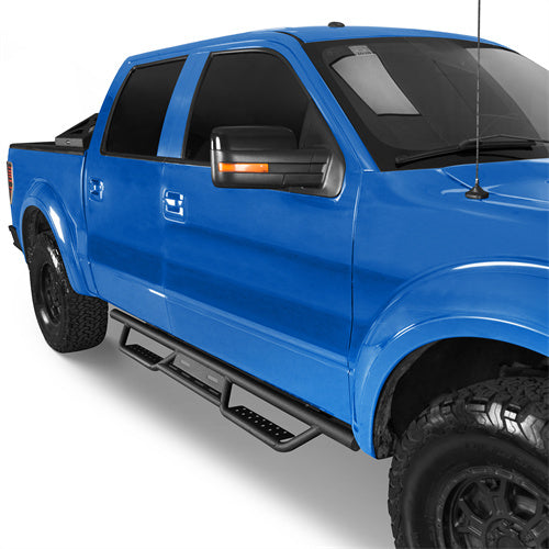 Running Boards Drop Side Steps Bar(09-14 Ford F-150 SuperCrew) - ultralisk4x4