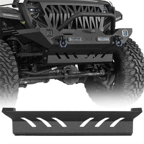 Front Skid Plate For 2018-2025 Jeep Wrangler JL & Gladiator JT - Ultralisk4x4