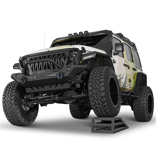 Front Skid Plate For 2018-2025 Jeep Wrangler JL & Gladiator JT - Ultralisk4x4