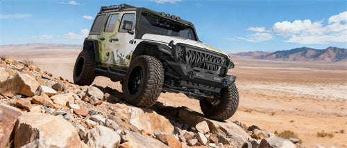 Front Skid Plate For 2018-2025 Jeep Wrangler JL & Gladiator JT - Ultralisk4x4