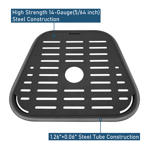 Spare Tire Mount Molle Storage Panel For 87-18 Jeep Wrangler YJ TJ JK & 21-25 Ford Bronco - Ultralisk 4x4