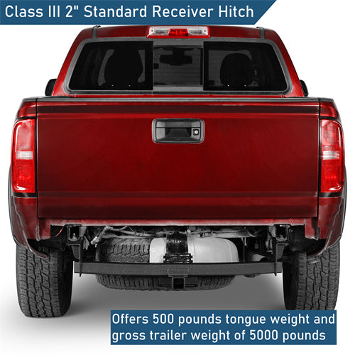 Receiver Hitch with 2" Square Receiver Opening For 2015-2022 Chevy Colorado GMC Canyon - Ultralisk4x4-u9115-5