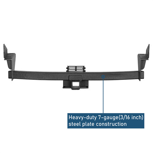 Receiver Hitch with 2" Square Receiver Opening For 2015-2022 Chevy Colorado GMC Canyon - Ultralisk4x4-u9115-6