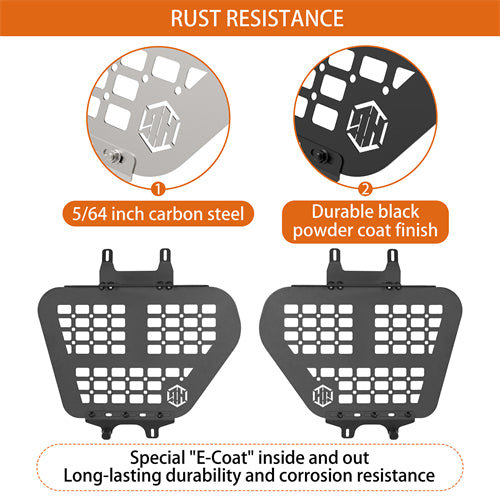 Rear Window Interior Storage Molle Panel Kit For 2010-2023 Lexus GX460 - Ultralisk4x4