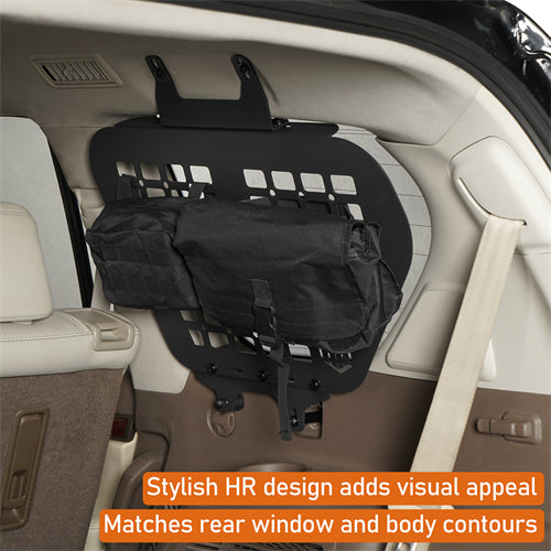 Rear Window Interior Storage Molle Panel Kit For 2010-2023 Lexus GX460 - Ultralisk4x4