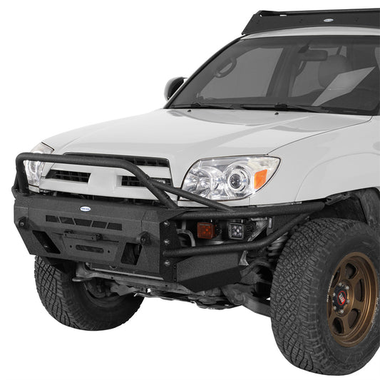 ultralisk4x4 Tube Front Bumper with Winch Plate for 2003-2009 Toyota 4Runner 9856s 2