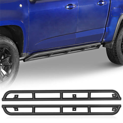 Tube Slider Rocker Guards For 2015-2025 Chevy Colorado & GMC Canyon Crew Cab - Ultralisk4x4