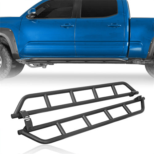 Tube Slider Rocker Guards For 2016-2023 Toyota Tacoma Double Cab - Ultralisk4x4