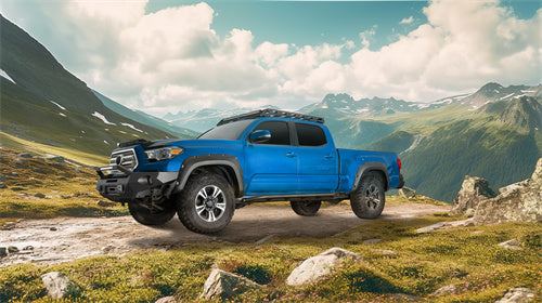 Tube Slider Rocker Guards For 2016-2023 Toyota Tacoma Double Cab - Ultralisk4x4