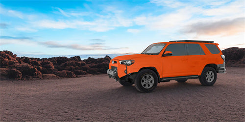 Tube Slider Rocker Guards w/ Kick-Out For 2010-2025 Toyota 4Runner (Excluding Limited, Nightshade, TRD Sport & 10-13 SR5) - Ultralisk4x4