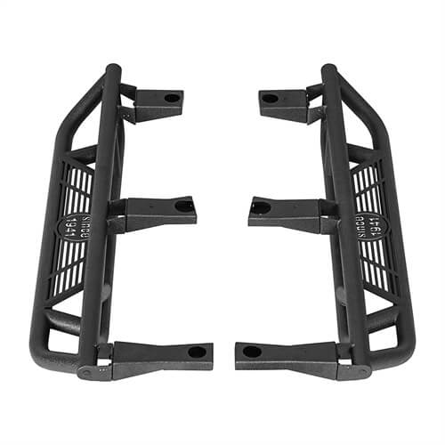 Tubular Side Step Bars For 1987-1995 Jeep Wrangler YJ - Ultralisk4x4 -u1064s-3