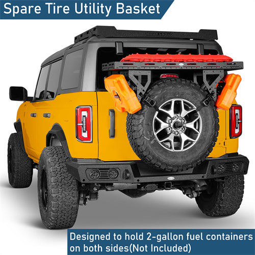 Universal Carrier Storage basket Fits for 30" to 40" Tire - Ultralisk 4x4