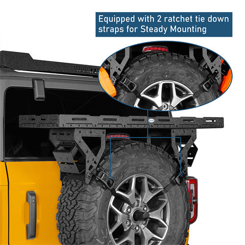 Universal Carrier Storage basket Fits for 30" to 40" Tire - Ultralisk 4x4