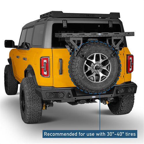 Universal Carrier Storage basket Fits for 30" to 40" Tire - Ultralisk 4x4