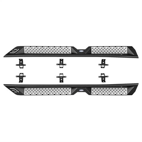 Jeep Gladiator Side Steps Wheel To Wheel Running Boards Pickup Truck Parts - Ultralisk 4x4 ul7017 16