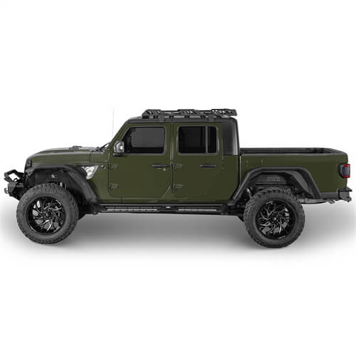 Jeep Gladiator Side Steps Wheel To Wheel Running Boards Pickup Truck Parts - Ultralisk 4x4 ul7017 2