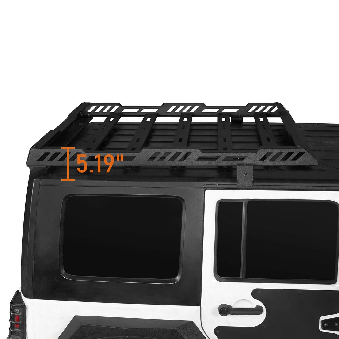 2007-2018 Jeep Wrangler JK 4-Door HR Roof Top Rack BXG.2071-S 9