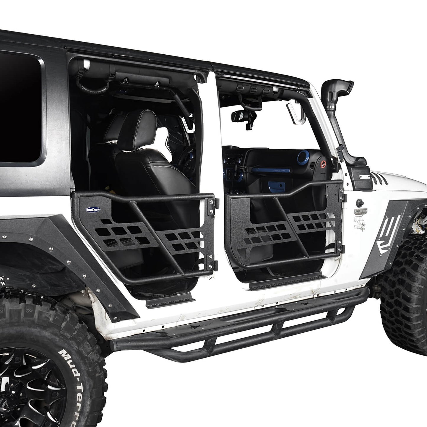 Tubular Doors Half Doors(07-18 Jeep Wrangler JK 4 Door) - Ultralisk 4x4