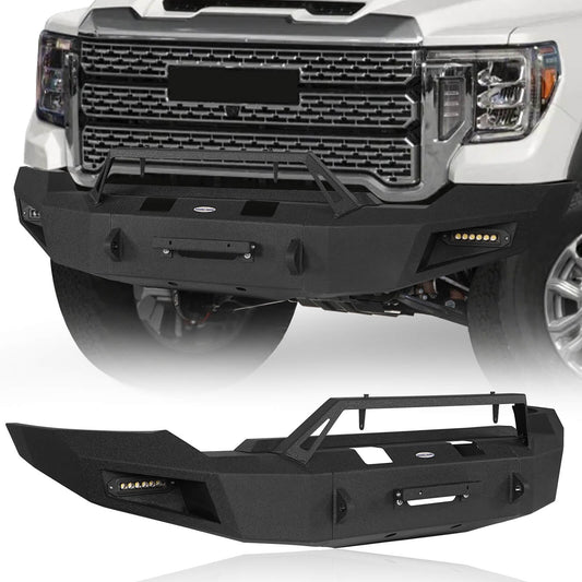 Aftermarket 20-23 GMC Sierra 2500HD Front Bumper with Winch Plate b9201 1