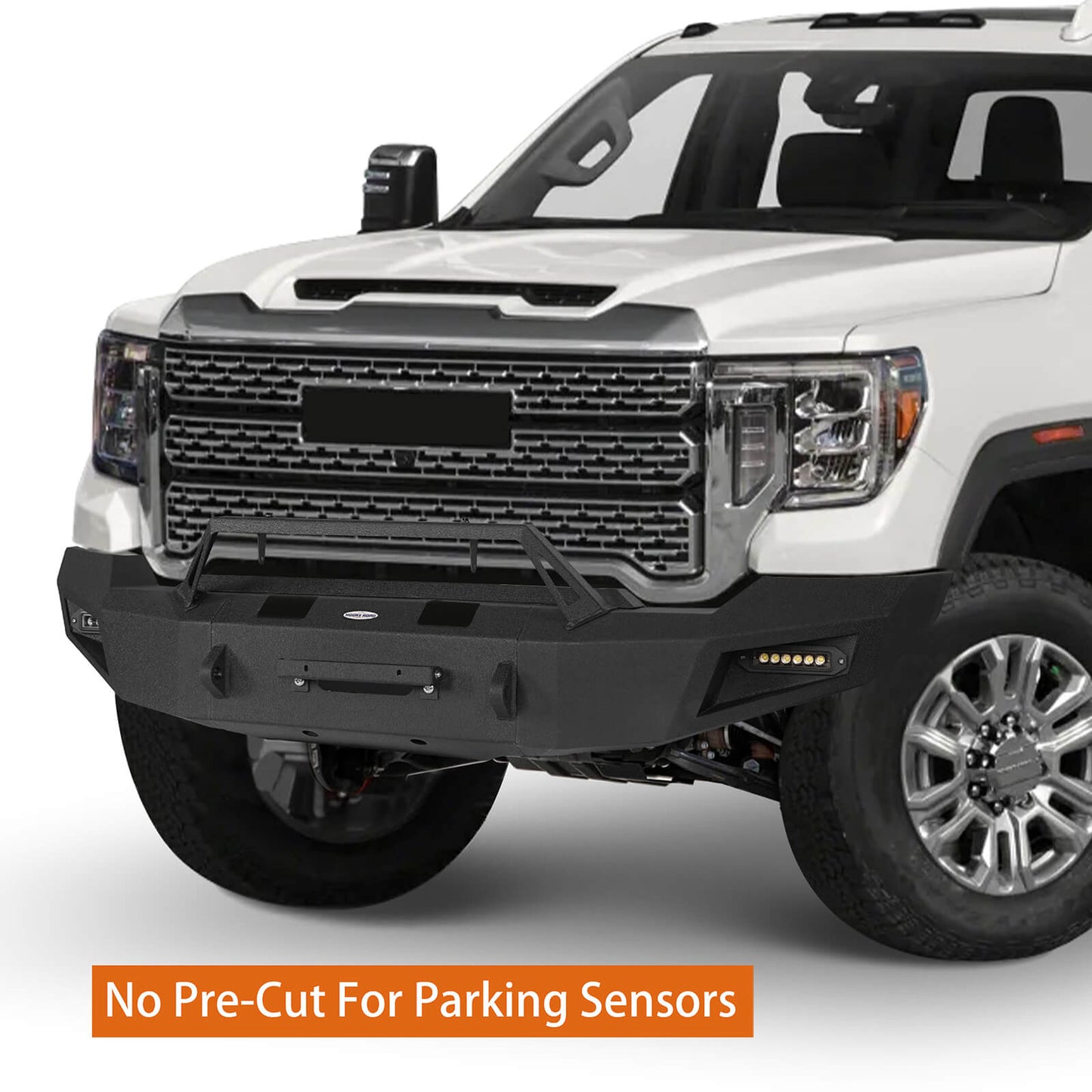 Aftermarket 20-23 GMC Sierra 2500/3500HD Front Bumper with Winch Plate - Ultralisk4x4