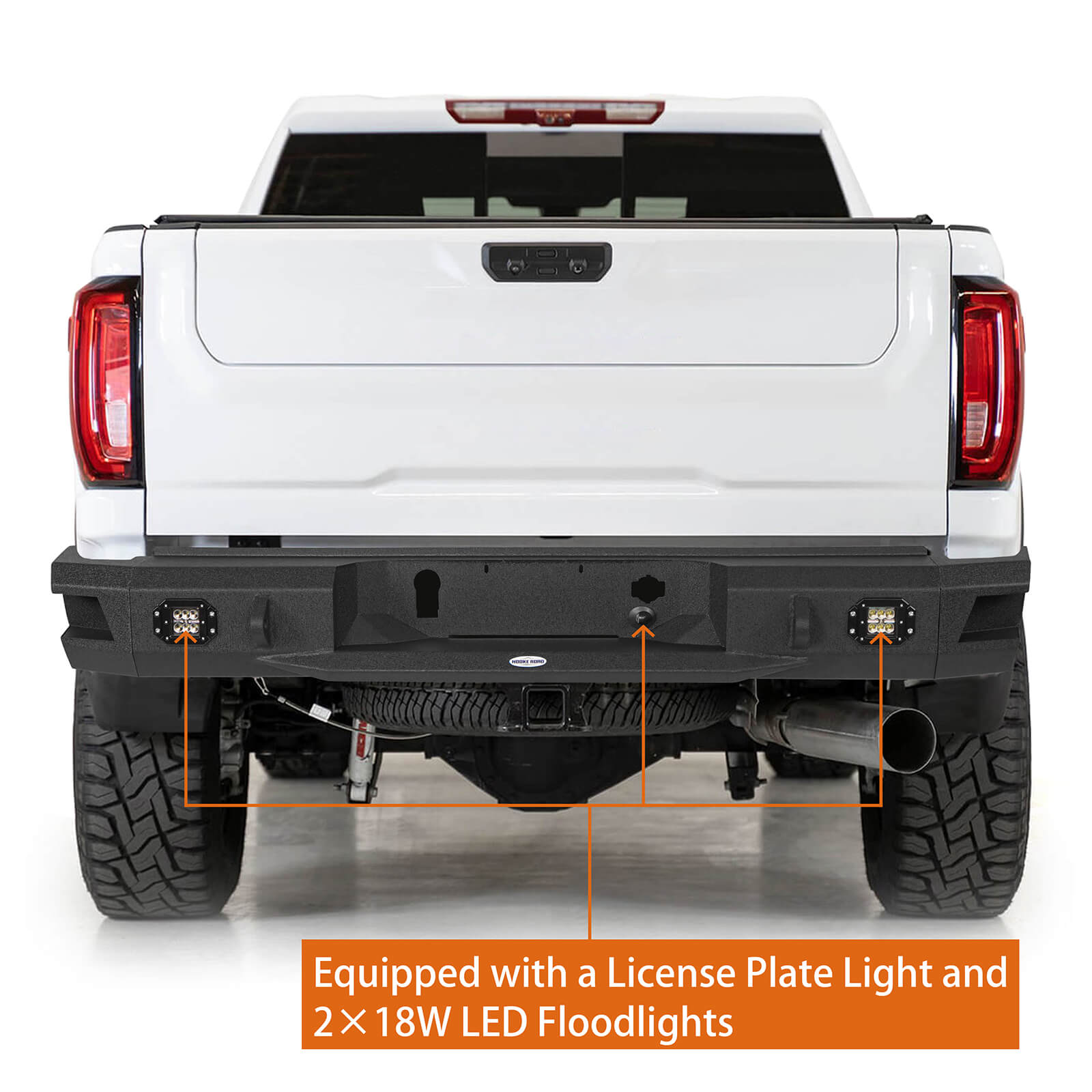 Aftermarket 20-23 GMC Sierra 2500HD Discovery Rear Bumper b9203 4