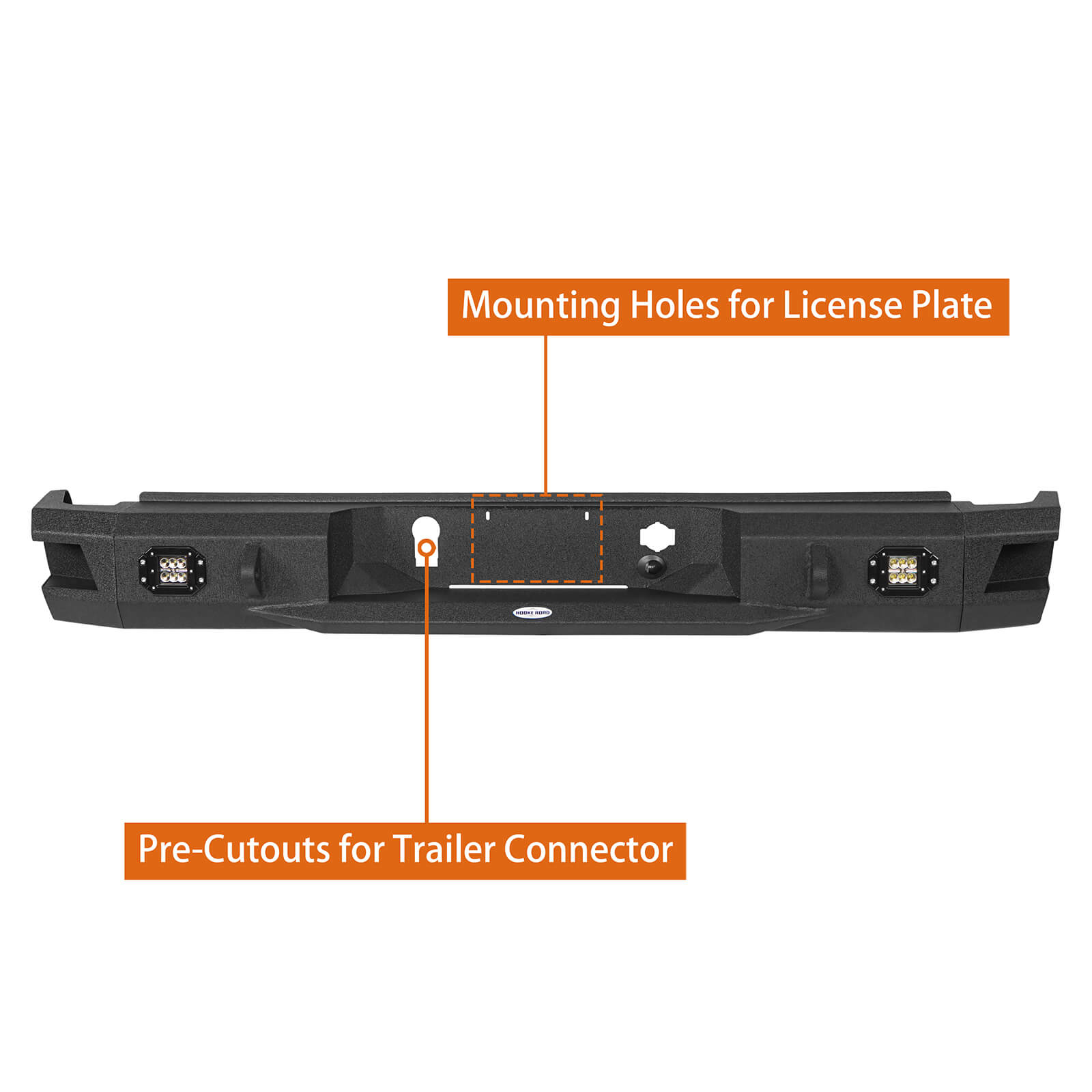 Aftermarket 20-23 GMC Sierra 2500HD Discovery Rear Bumper b9203 8