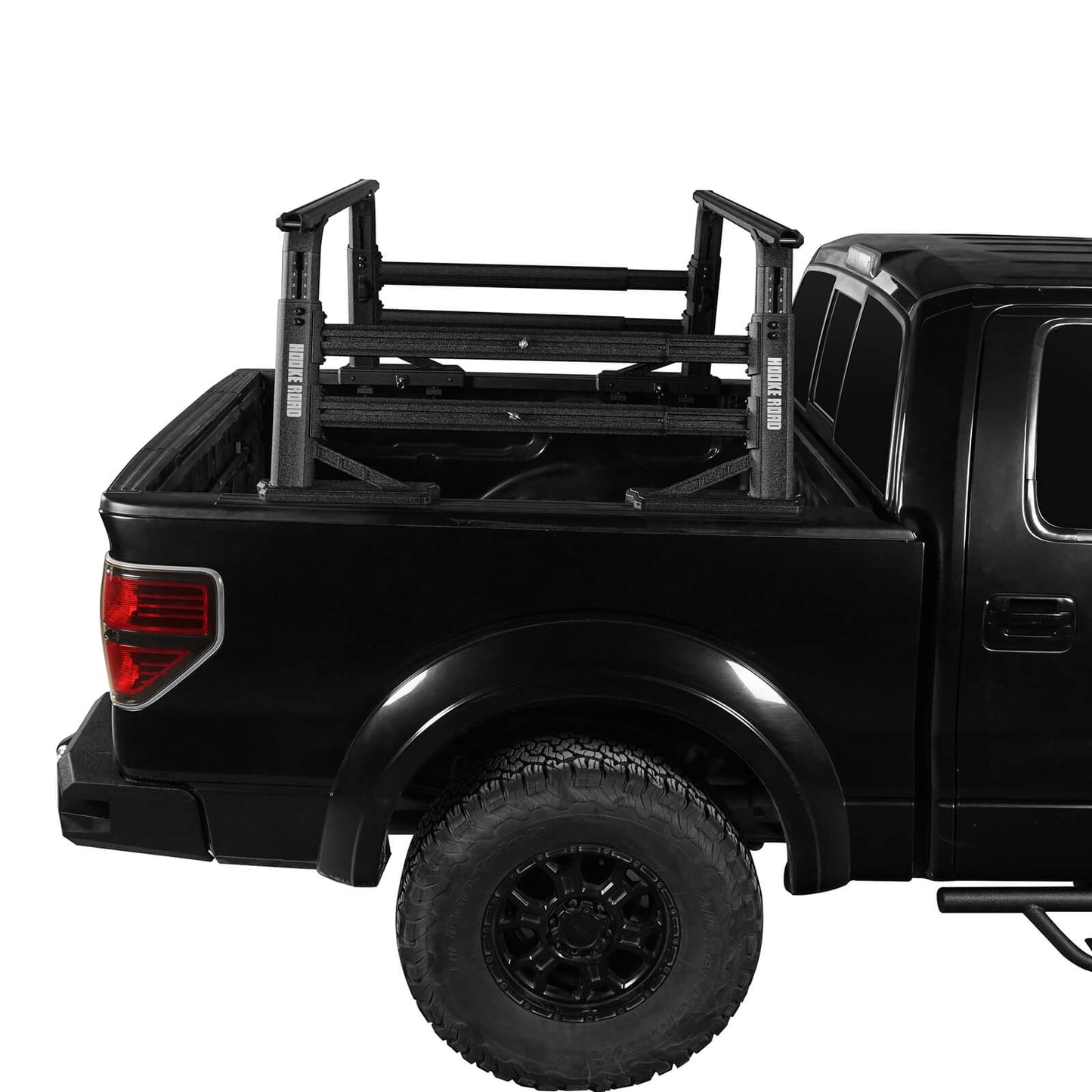 Adjustable Height Truck Bed Rack Aluminum Ladder Rack for Most Commom Truck - ultralisk4x4 Q10019  4