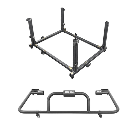 Door Rack Door Storage & Hard Top Carrier Storage Cart (07-25 Jeep Wrangler JK/JKU JL/JLU) - ultralisk4x4