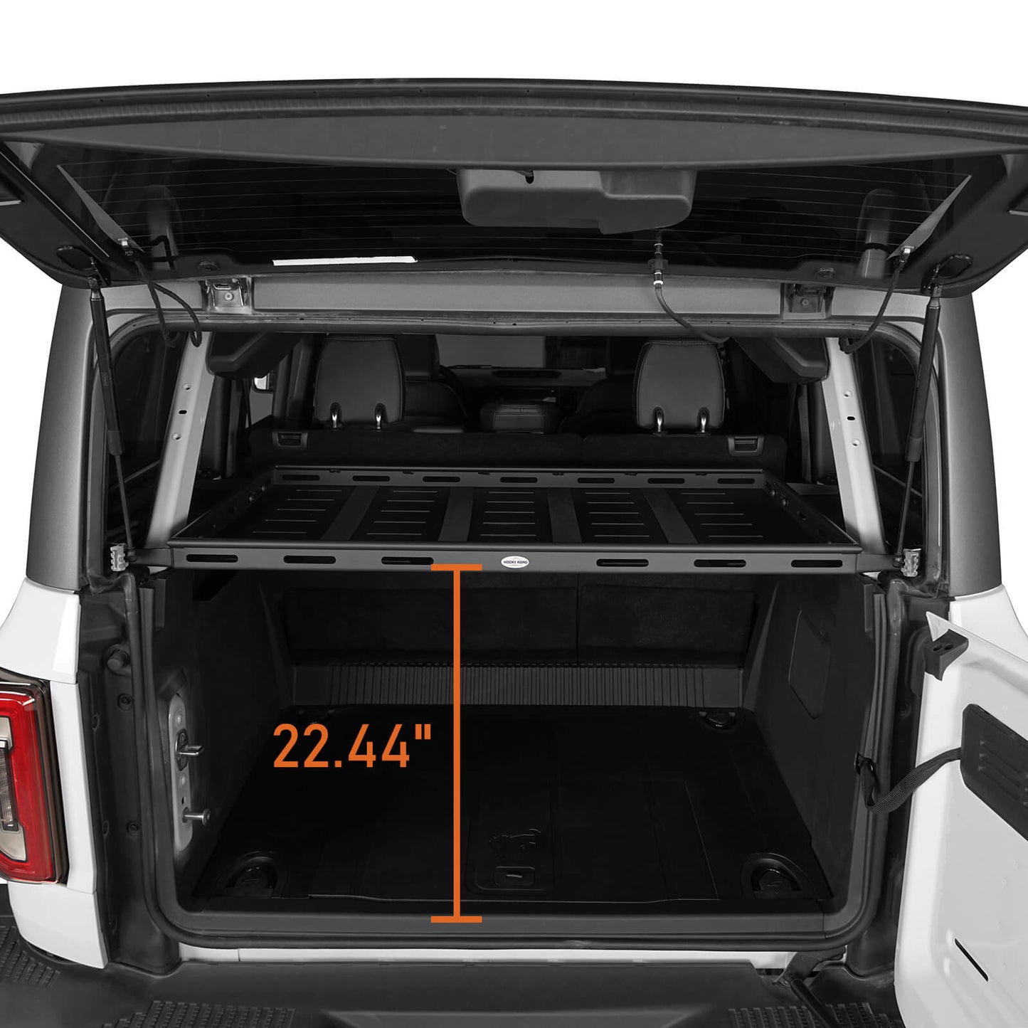 Bronco Interior Cargo Rack Shelf (21-23 Ford 4-Door Hardtops) b8907s 13