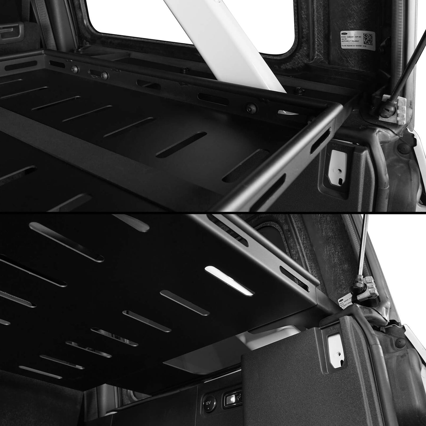 Bronco Interior Cargo Rack Shelf (21-23 Ford 4-Door Hardtops) b8907s 5