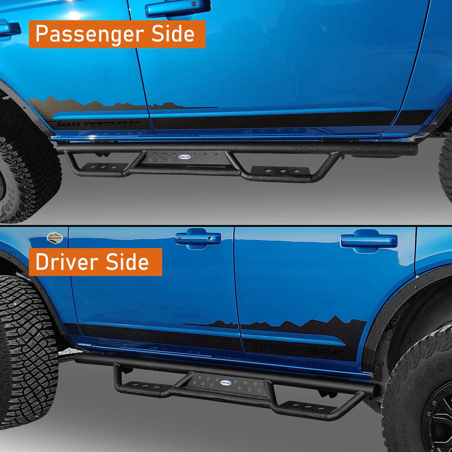 Bronco 4-Door Running Boards(21-25 Ford Bronco) - ultralisk4x4