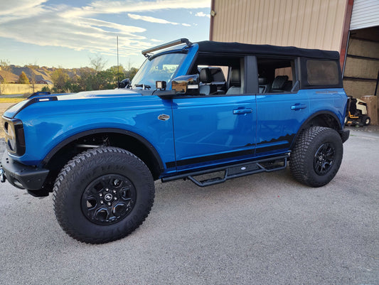 Steel Fender Flares For 2021-2025 Ford Bronco 4-Door - ultralisk4x4