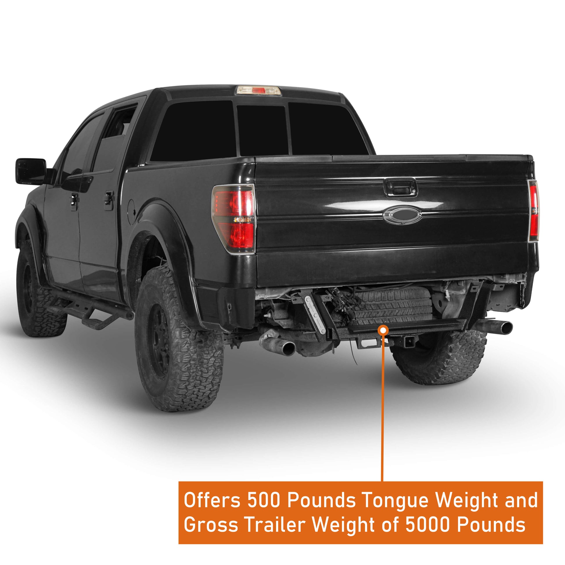 Ford Class III Aftermarket Receiver Hitch with 2" Square Receiver Opening ( 09-14 Ford F-150 ) b8214s 3