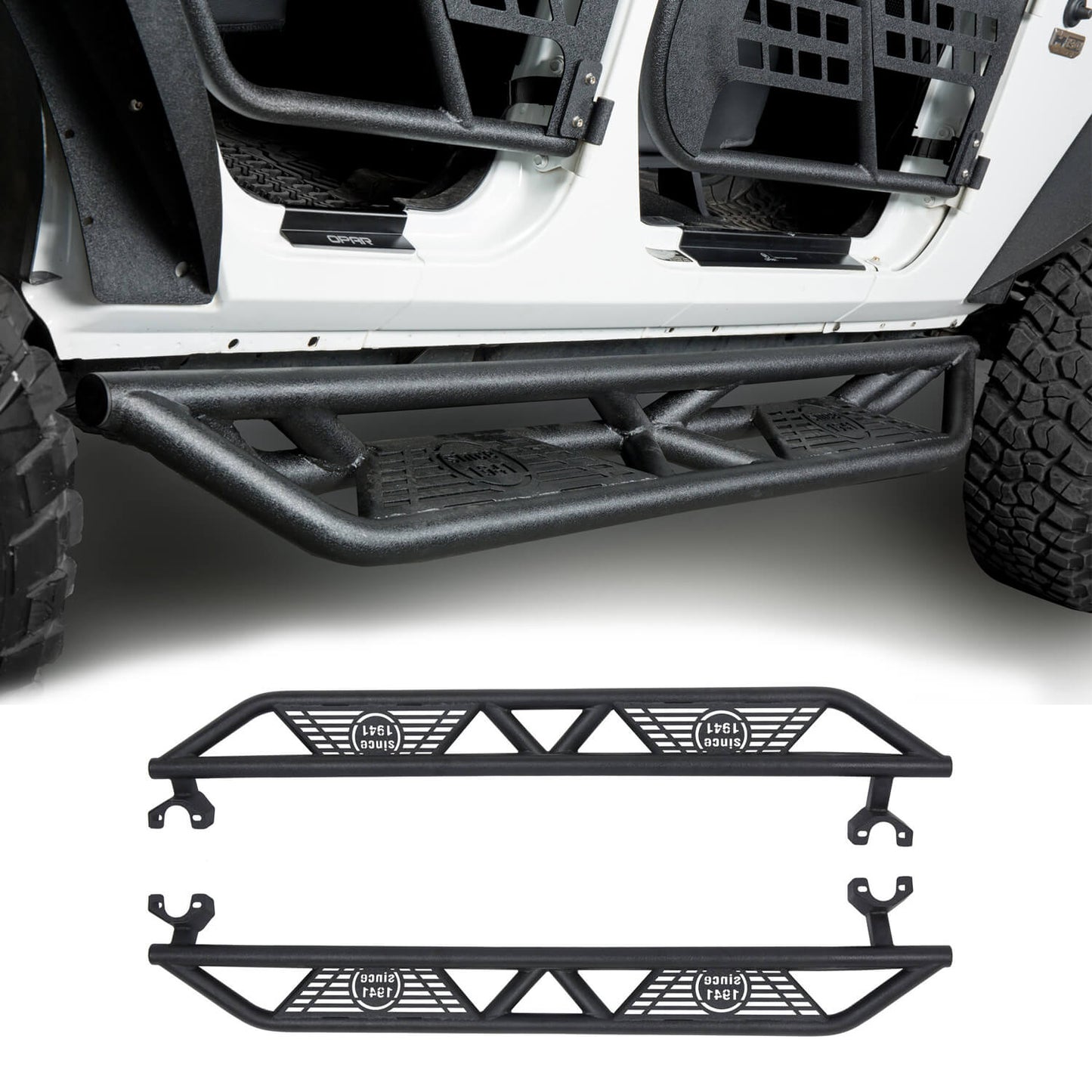 Front Bumper & Running Boards(07-18 Jeep Wrangler JK) - ultralisk4x4
