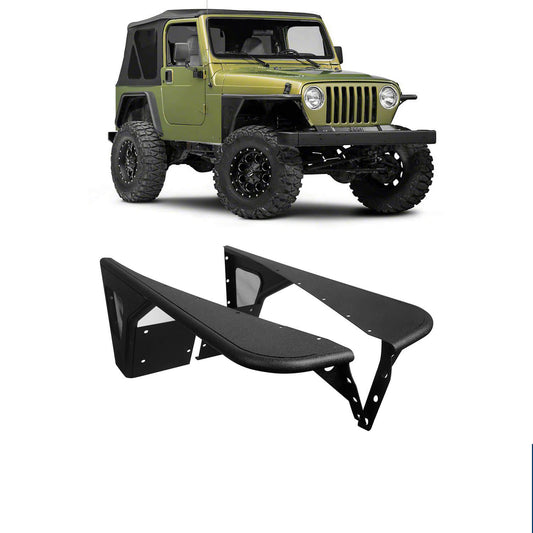 Jeep TJ Front Fender Flares Armor Wheel Fenders for 1997-2006 Jeep Wrangler TJ bxg058 1