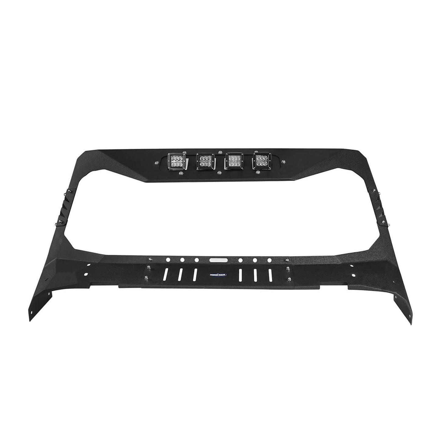 Jeep JL Full-width Front Bumper w/Mad Max Grill & Windshield Frame Cover for Jeep Wrangler JL ultralisk4x4 u30203024 14