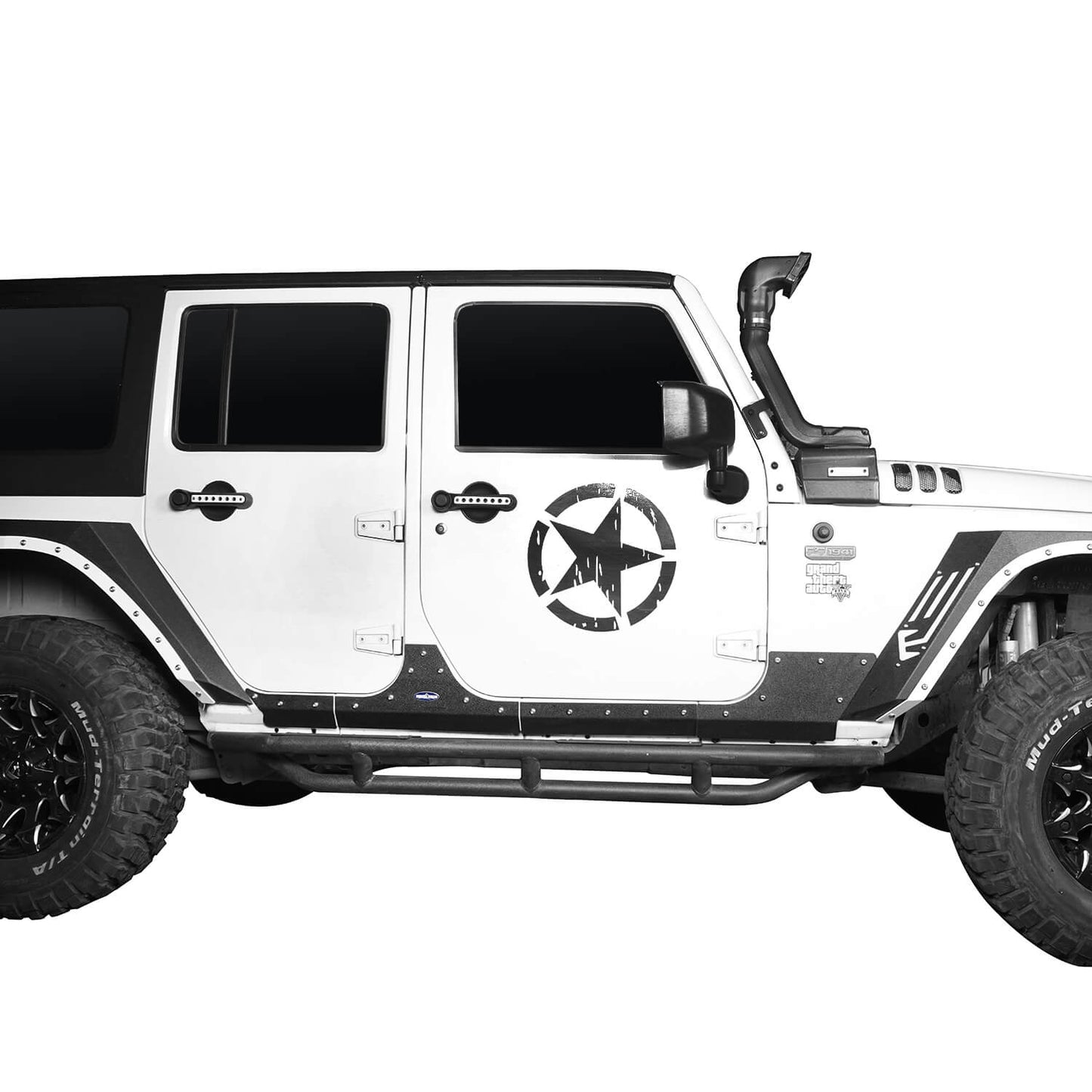 Jeep JK Armour Fender Flares Body Armor Cladding for Jeep Wrangler JK 2007-2018 BXG208BXG213 Jeep Accessories u-Box offroad 4
