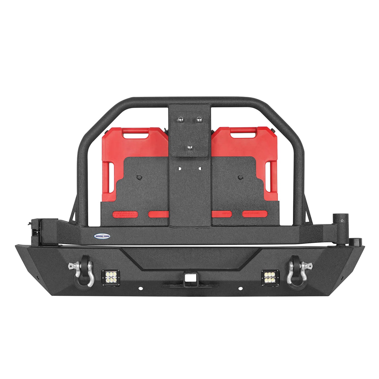 18-23 Jeep Wrangler JL Aftermarket Rear Bumper w/ 2 Gasoline Fuel Cans & Tire Carrier b3041s 10
