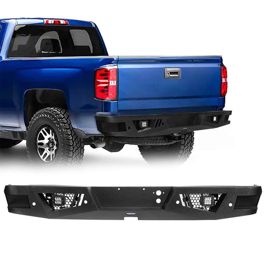 HR Rear Bumper for Chevy Silverado 1500 - ultralisk4x4 u9024 1