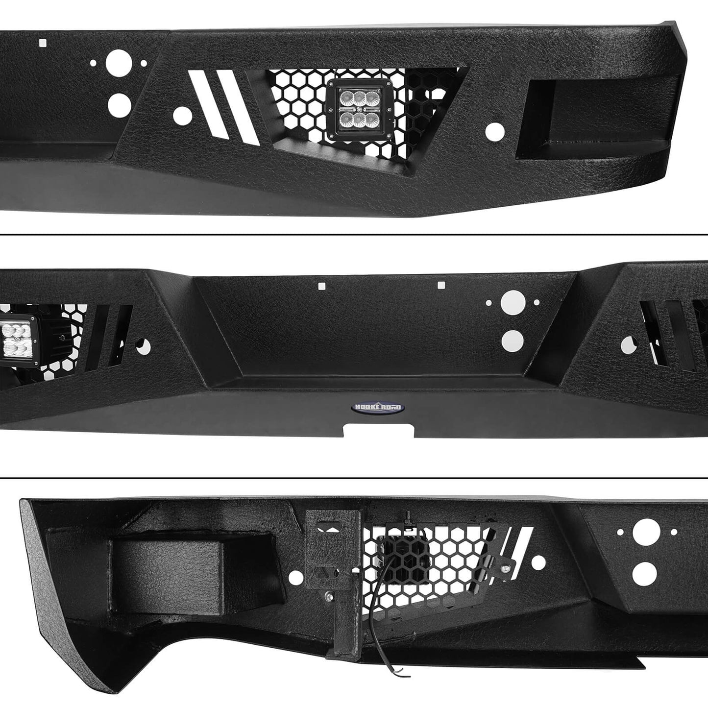 HR Rear Bumper Back Bumper for Chevy Silverado 1500 - ultralisk4x4 u9024 9