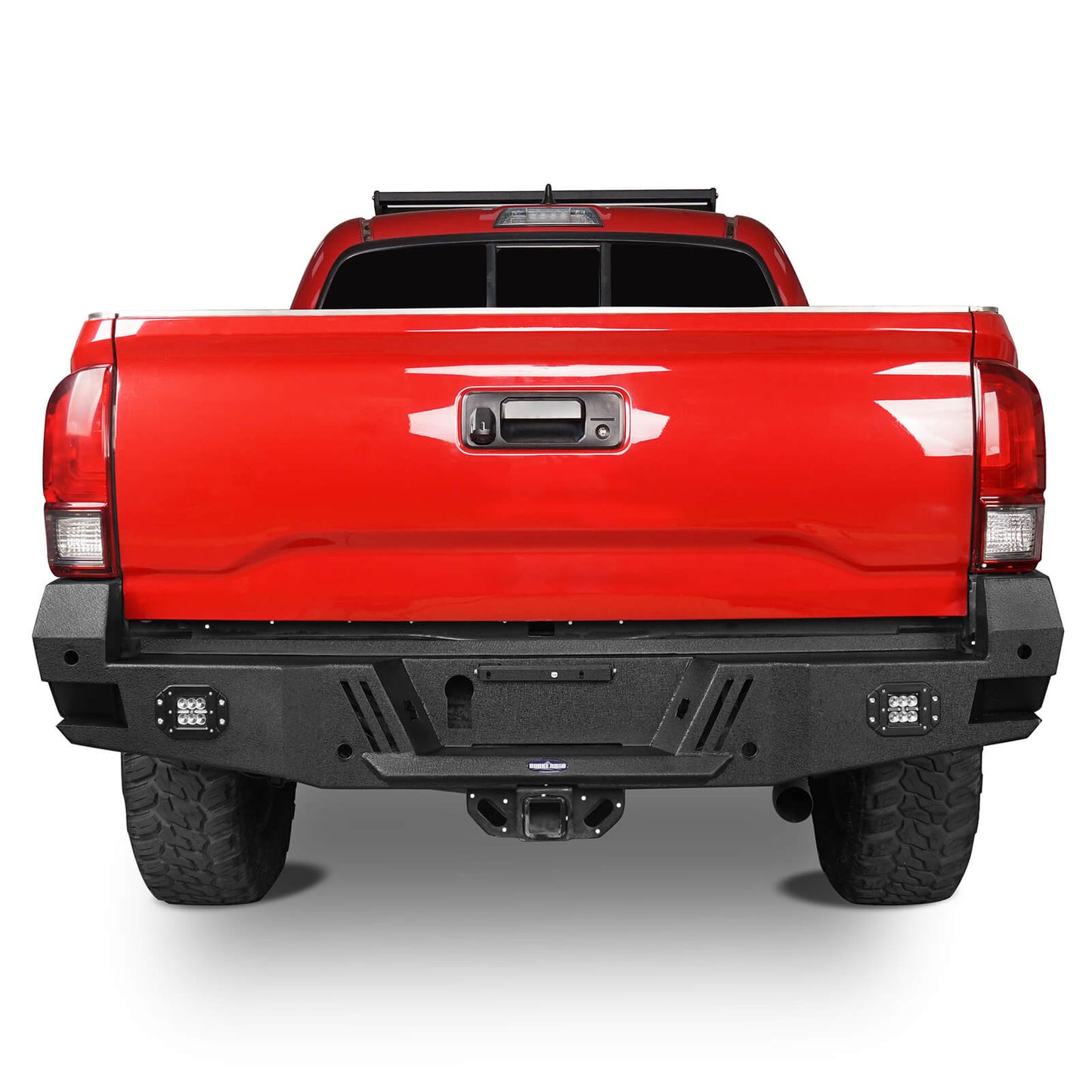 Tacoma Rear Bumper w/License Plate Bracket for 2016-2023 Toyota Tacoma - Ultralisk 4x4 b4204-4